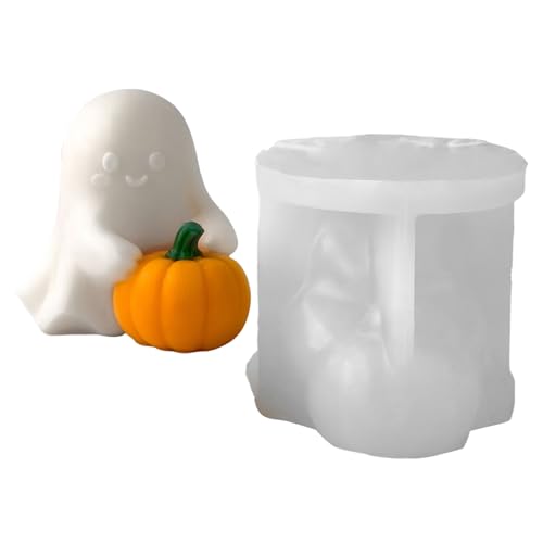 Silikonformen Gießformen Halloween Kürbisse geisters Kerzenformen 3D geisters Silikonform Herbst Silikon Kerzen Gipsformen Zum Gießen für Halloween Thanksgiving Geschenk Herbstdeko Silikonformen Gießformen Halloween Kürbisse geisters Kerzenformen 3D geisters Silikonform Herbst Silikon Kerzen Gipsformen Zum Gießen für Halloween Thanksgiving Geschenk Herbstdeko von Minhaxue