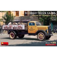 3t Cargo Truck 3,6-36S Pritschenwagen 3t Cargo Truck 3,6-36S Pritschenwagen von Mini Art