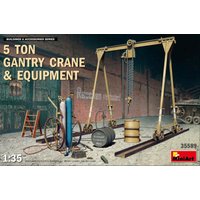 5 Ton Gantry Crane & Equipment von Mini Art