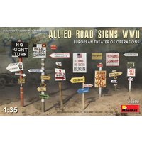 Allied Road Signs WWII. European Theatre of Operations von Mini Art