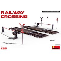 Bahnübergang mit Schranken von Mini Art