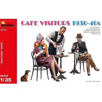 Cafe Visitors 1930-40s von Mini Art