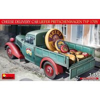 Cheese Delivery Car Liefer Pritschenwagen Typ 170V von Mini Art
