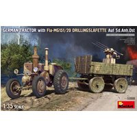 Dt. Schlepper m. Sd.Anh. Ost / Fla-MG151/20 Drillingslafette Dt. Schlepper m. Sd.Anh. Ost / Fla-MG151/20 Drillingslafette von Mini Art
