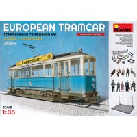 European Tramcar (Strassenbahn Triebwagen 641) with Crew & Passengers von Mini Art