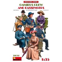 Fig. Bus-Besatzung / Passagiere (6) von Mini Art