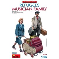 Reisende Musikerfamilie - Figurenset (2) von Mini Art