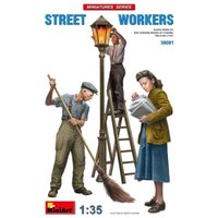 Straßenarbeiter - Figurenset (3) von Mini Art