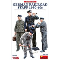 German Railroad Staff 1930-40s von Mini Art