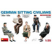 German Sitting Civilians´30s-´40s von Mini Art