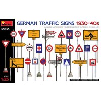 German Traffic Signs 1930-40s von Mini Art