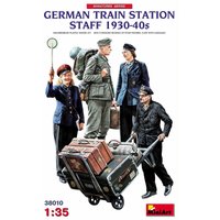 German Train Station - Staff 1930-40s von Mini Art