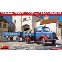 German Truck L1500S w/ Cargo Trailer German Truck L1500S w/ Cargo Trailer von Mini Art