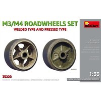 M3/M4 Roadwheels Set - welded type and pressed type von Mini Art