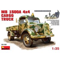 MB L 1500 A 4x4 Cargo Truck von Mini Art