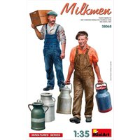 Milchmann mit Zubehör (2 Figuren) von Mini Art