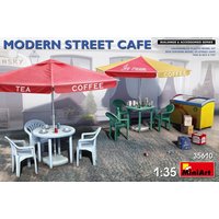 Modern Street Cafe von Mini Art