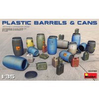 Plastic Barrels & Cans von Mini Art
