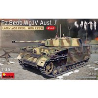 Pz.Beob.Wg.IV Ausf. J Late/Last Prod. 2 in 1 w/Crew von Mini Art