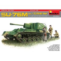 SU-76M w/Crew Special Edition von Mini Art
