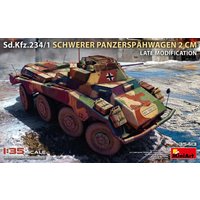 Sd.Kfz.234/1 Sw. Pz.Spähwg. 2cm Late Modifikation von Mini Art