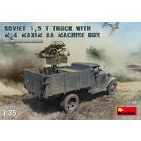 Soviet 1,5t Truck w/M-4 Maxim AA Machine Gun von Mini Art