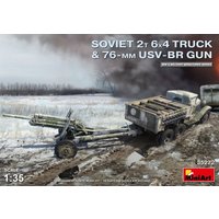Soviet 2t 6x4 Truck w.76mm USV-BR Gun Soviet 2t 6x4 Truck w.76mm USV-BR Gun von Mini Art