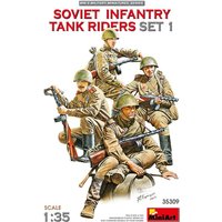 Soviet Infantry Tank Rider - Set 1 von Mini Art