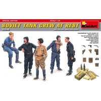 Soviet Tank Crew at Rest - Special Edition von Mini Art