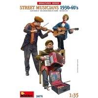 Straßenmusiker 1930-40 (3 Figuren) von Mini Art