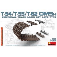 T-54/T-55/T-62 OMSh Individual Track Links Set.late Type von Mini Art