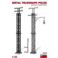 Telegraphenmasten aus Metall Telegraphenmasten aus Metall von Mini Art
