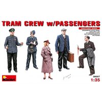 Tram Crew with Passengers von Mini Art