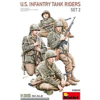 US Infanterie Tank Riders (4 Figuren) von Mini Art