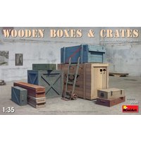 Wooden Boxes & Crates von Mini Art