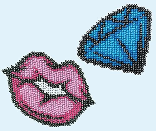 Miniart Crafts MINC11101 Aufnäher, Lippen/Diamant, Baumwolle, mehrfarbig, Einheitsgröße Miniart Crafts MINC11101 Aufnäher, Lippen/Diamant, Baumwolle, mehrfarbig, Einheitsgröße von Miniart Crafts