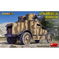Austin Armoured Car Indian Pattern - British Service - Interior Kit von Miniart