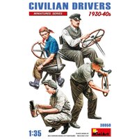 Civilian Drivers 1930-40s von Miniart