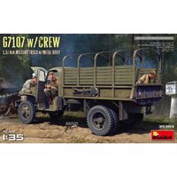 G7107 w/Crew - 1,5t 4X4 Cargo Truck w/Metal Body von Miniart