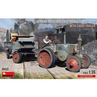 German Industrial Tractor D8511 Mod. 1936 with Cargo Trailer (1 Figure) von Miniart