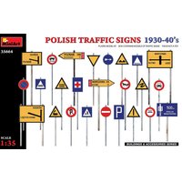Polish Traffic Signs 1930-40´s von Miniart