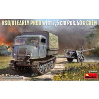 RSO/01 Early Prod. with 7,5 cm Pak.40 & Crew von Miniart