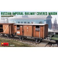 Russian Imperial Railway Covered Wagon von Miniart
