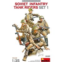 Soviet Infantry Tank Rider - Set 1 von Miniart