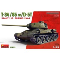 T-34-85 w/D-5T. Plant 112. Spring 1944 von Miniart