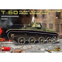 T-60 (Plant No.37,Sverdlovsk) Prod.Spring 1942 - Interior Kit von Miniart