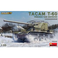 Tacam T-60 Romanian Tank Destroyer (Interior Kit) von Miniart
