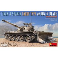 Tiran 4 Sharir Early Type w/Dozer Blade von Miniart