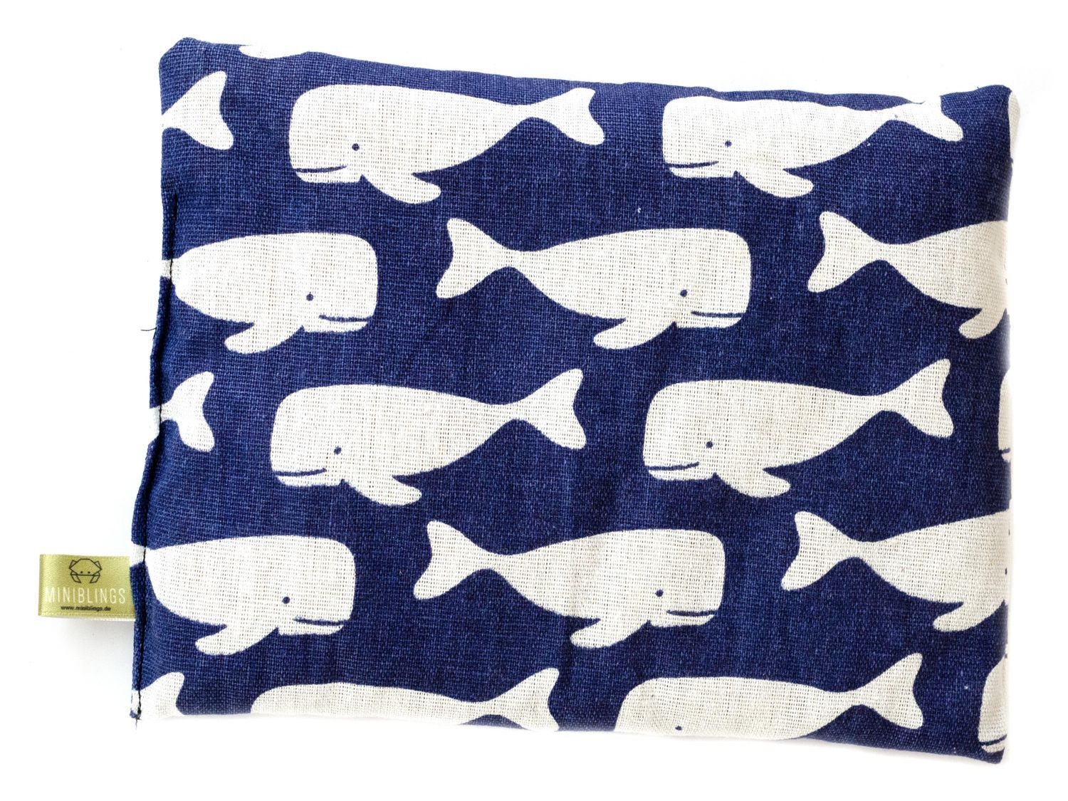 Kräuterkissen Schlafkissen Erkältung Kräuter Miniblings 23x17cm Wale Blau Weiß Kräuterkissen Schlafkissen Erkältung Kräuter Miniblings 23x17cm Wale Blau Weiß von Miniblings