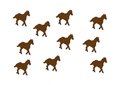 Miniblings 10x Bügelbilder Aufnäher 25mm Flock Pferd Pony Pferde Patch Bügelbild I Kinder Bügelflicken Patches zum Aufbügeln - Flockfolie - Applikation Nähen, Farbe:braun Miniblings 10x Bügelbilder Aufnäher 25mm Flock Pferd Pony Pferde Patch Bügelbild I Kinder Bügelflicken Patches zum Aufbügeln - Flockfolie - Applikation Nähen, Farbe:braun von Miniblings